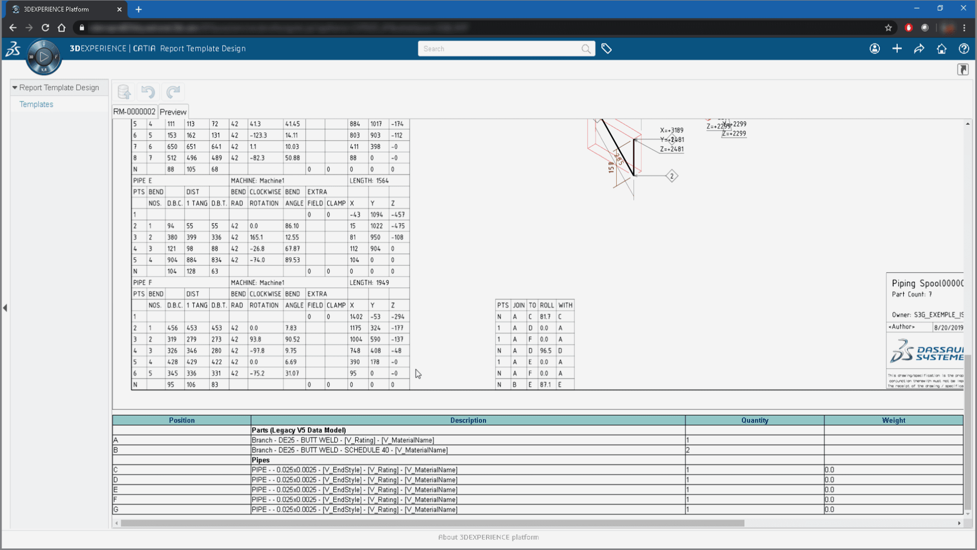 3DEXPERIENCEReportTemplateAdministratorRGD
